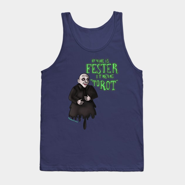 Fester Tank Top by Glazed Comet Designs